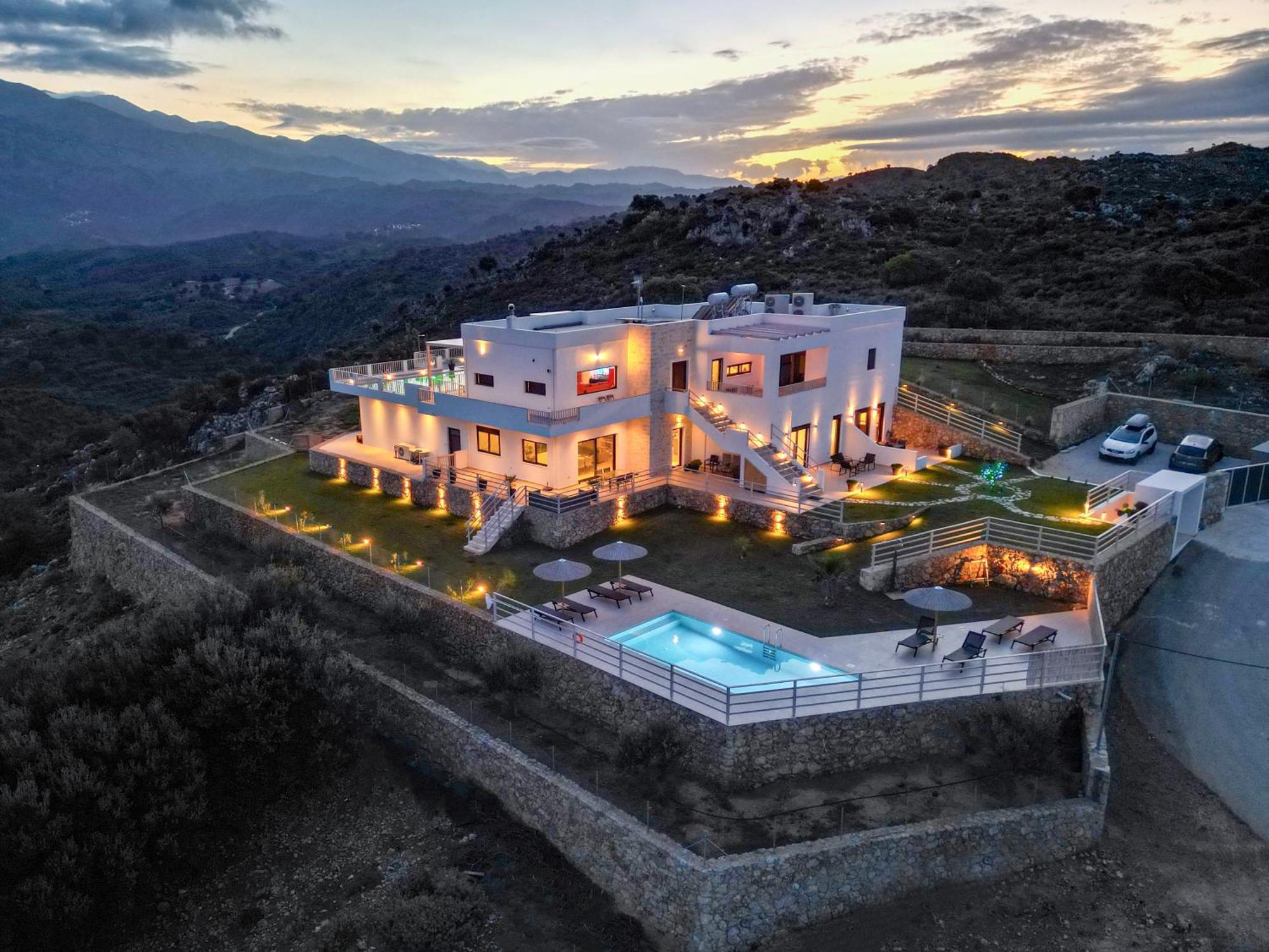 Villa D'Anvers - Luxury Holiday Resort Souda Exteriör bild